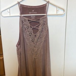 Cute American eagle tank